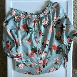 NWT Speed Limit MPH Off Shoulder Top